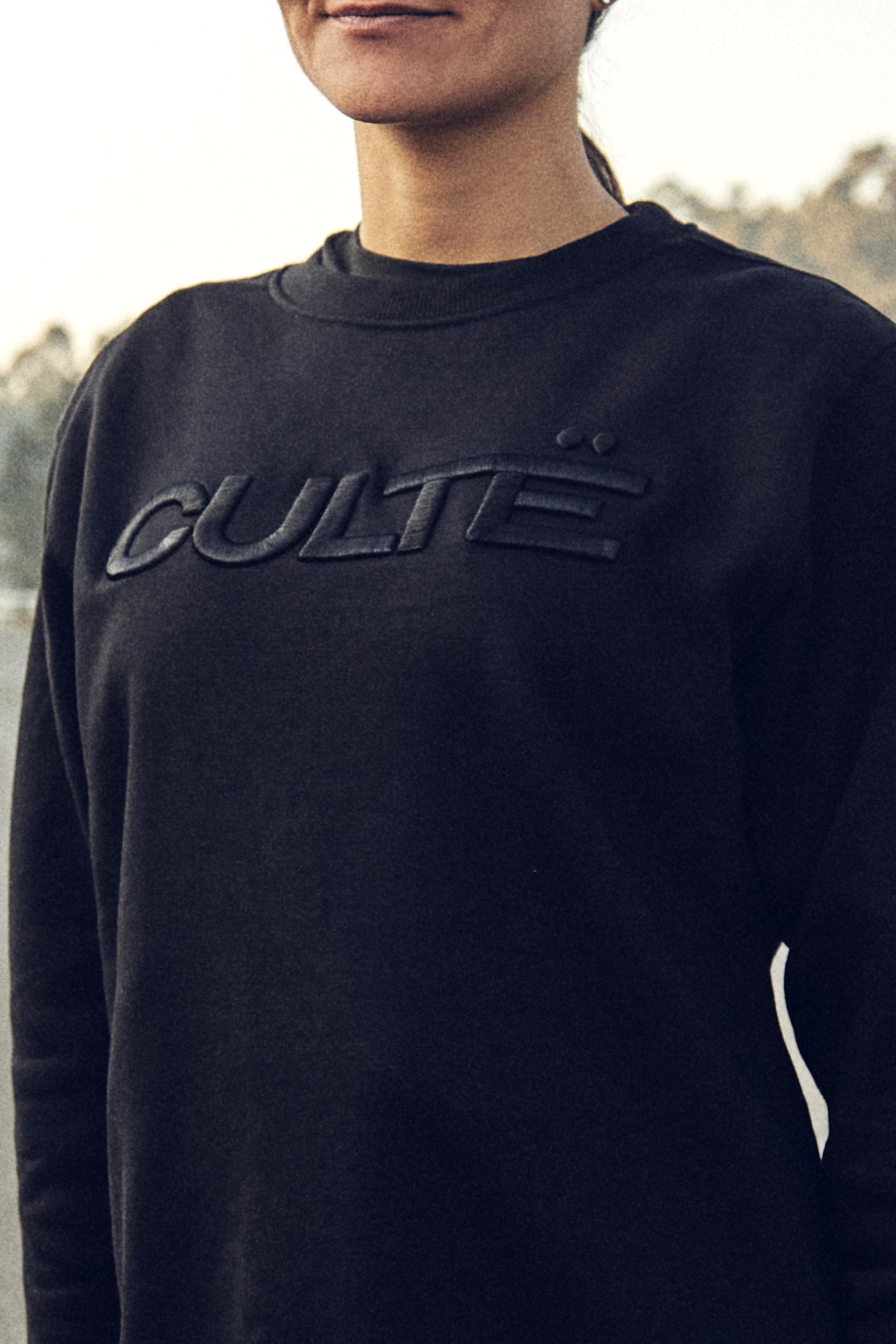 Cultë Black Sweatshirt